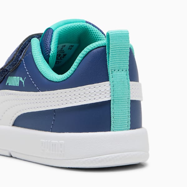 ベビー コートフレックス V3 V スニーカー 12-16cm, Blue Crystal-PUMA White-Aquatic, extralarge-JPN