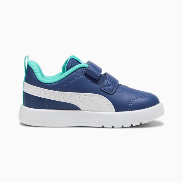ベビー コートフレックス V3 V スニーカー 12-16cm, Blue Crystal-PUMA White-Aquatic, extralarge-JPN