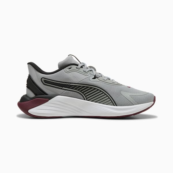 Tenis de entrenamiento PWR Hybrid, Gray Echo-Ruby Shimmer-PUMA Black, extralarge