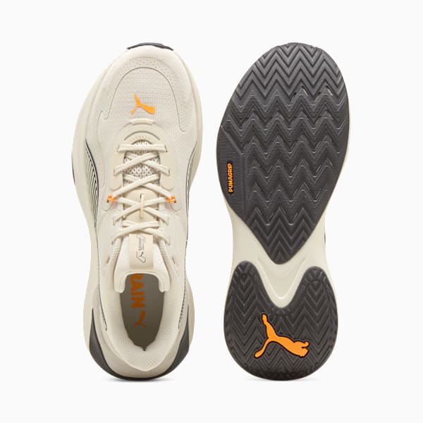 Tenis de entrenamiento PWR Hybrid, Alpine Snow-PUMA Black-Heat Fire, extralarge