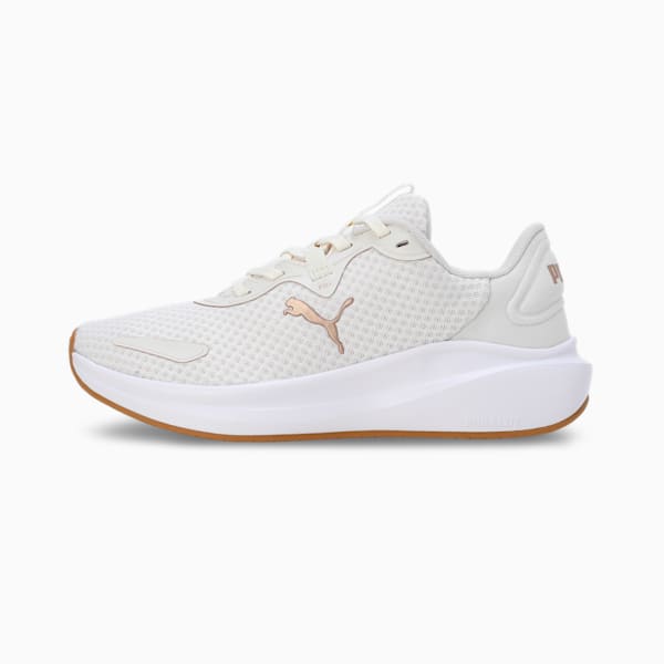 Skyrocket Lite Alt Women's Running Shoes, Alpine Snow-PUMA White-PUMA Gold, extralarge-IND