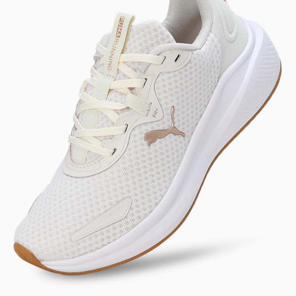 Skyrocket Lite Alt Women's Running Shoes, Alpine Snow-PUMA White-PUMA Gold, extralarge-IND