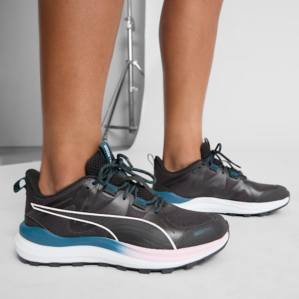 Reflect Lite Trail Women's Running Shoe, PUMA Black-Silver Mist-Ocean Tropic, extralarge