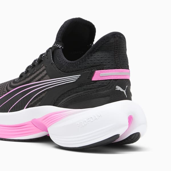 Conduct Pro Women's Running Shoe, PUMA Black-Poison Pink-PUMA Silver, extralarge