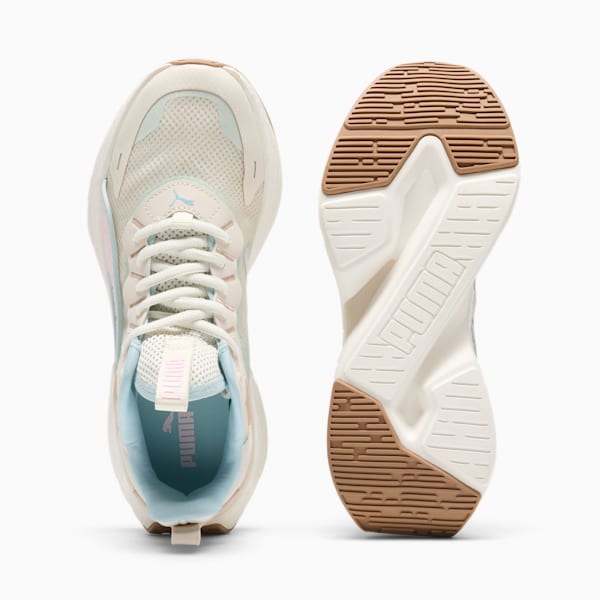 Tenis de running para mujer SOFTRIDE Sway, Alpine Snow-Turquoise Surf-Whisp Of Pink, extralarge