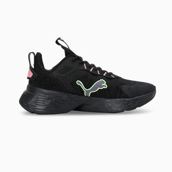 SOFTRIDE Sway Women's Running Shoes, PUMA Black-Mauved Out-Fizzy Apple, extralarge-IND
