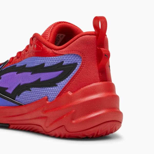 Zapatillas de baloncesto Scoot Zeros PRED para hombre, Dark Amethyst-For All Time Red, extralarge