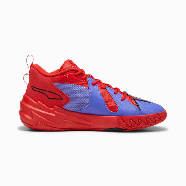 Zapatillas de baloncesto Scoot Zeros PRED para hombre, Dark Amethyst-For All Time Red, extralarge