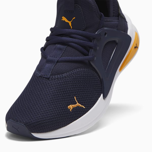 Enzo Evo Better Remix Wide Men's Running Sneakers, PUMA Navy-Ginger Tea, extralarge