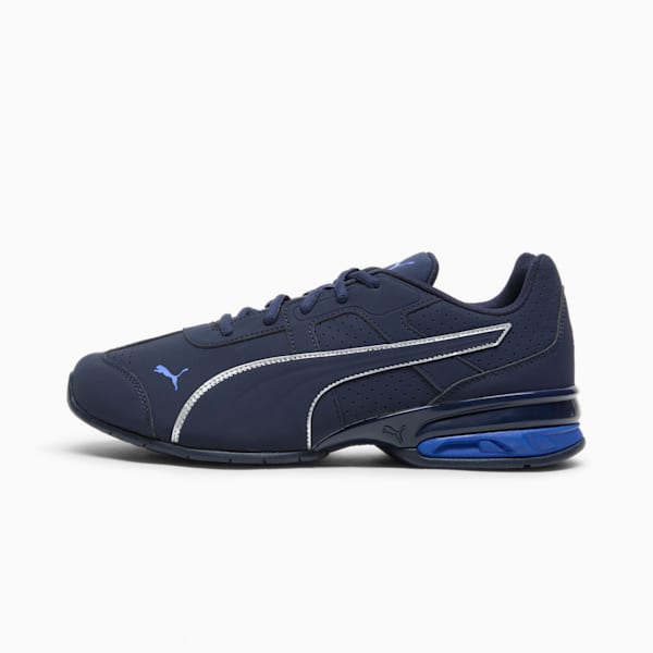 Tazon 7 Evo Men's Running Shoes, PUMA Navy-PUMA Silver-Vivid Blue, extralarge
