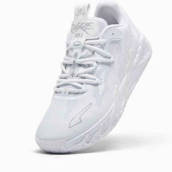 White low basketball shoes online