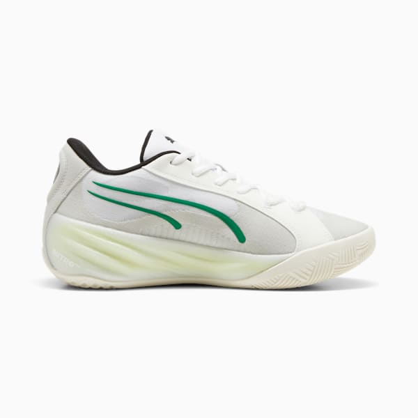 All-Pro NITRO™ Basketball Shoes, Warm White-Glacial Gray-Archive Green, extralarge