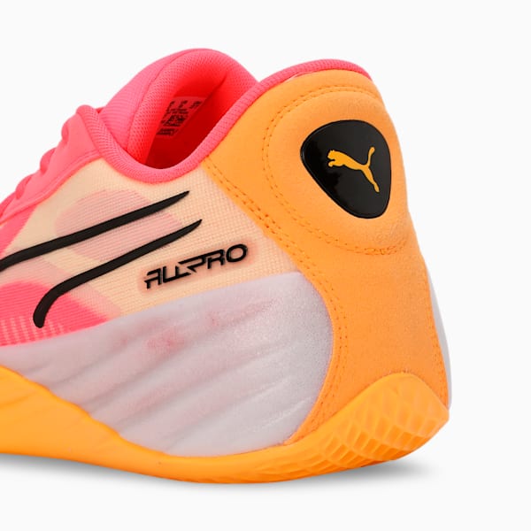 All-Pro NITRO™ Basketball Shoes, Sunset Glow-Sun Stream-PUMA Black, extralarge-IND
