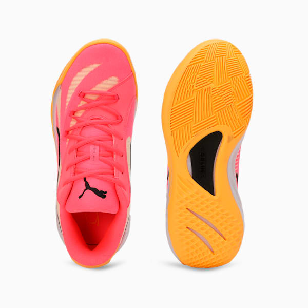 All-Pro NITRO™ Basketball Shoes, Sunset Glow-Sun Stream-PUMA Black, extralarge-IND