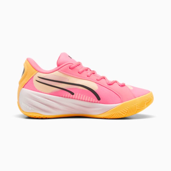 All-Pro NITRO™ Basketball Shoes, Sunset Glow-Sun Stream-PUMA Black, extralarge