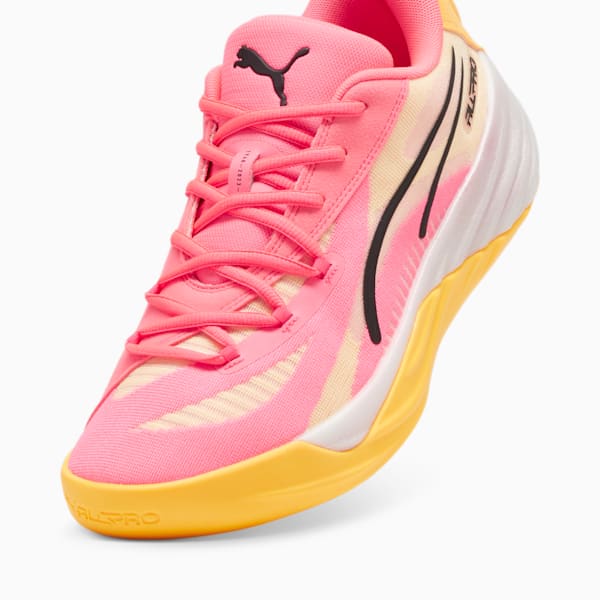 All-Pro NITRO™ Basketball Shoes, Sunset Glow-Sun Stream-PUMA Black, extralarge