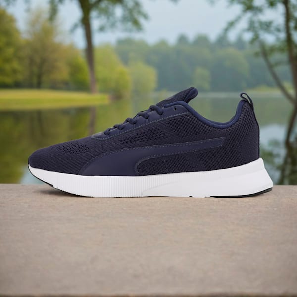 Bazin Men's Running Shoes, PUMA Navy-PUMA Black-PUMA White, extralarge-IND