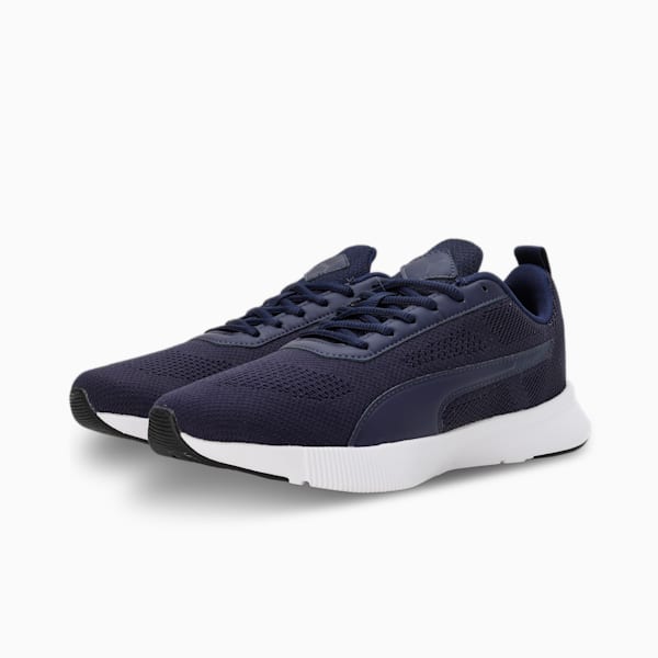 PUMA Bazin Men's Running Shoes, PUMA Navy-PUMA Black-PUMA White, extralarge-IND