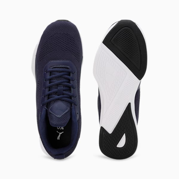 Bazin Men's Running Shoes, PUMA Navy-PUMA Black-PUMA White, extralarge-IND