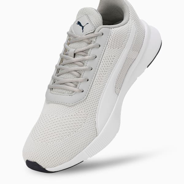 Bazin Men's Running Shoes, Club Navy-PUMA White-Cool Light Gray, extralarge-IND