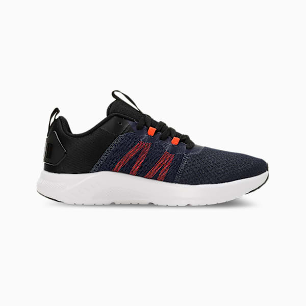 Calit Men's Running Shoes, PUMA Black-Hot Heat-PUMA Navy, extralarge-IND