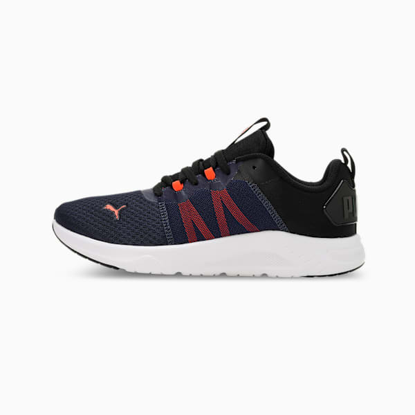 Calit Men's Running Shoes, PUMA Black-Hot Heat-PUMA Navy, extralarge-IND