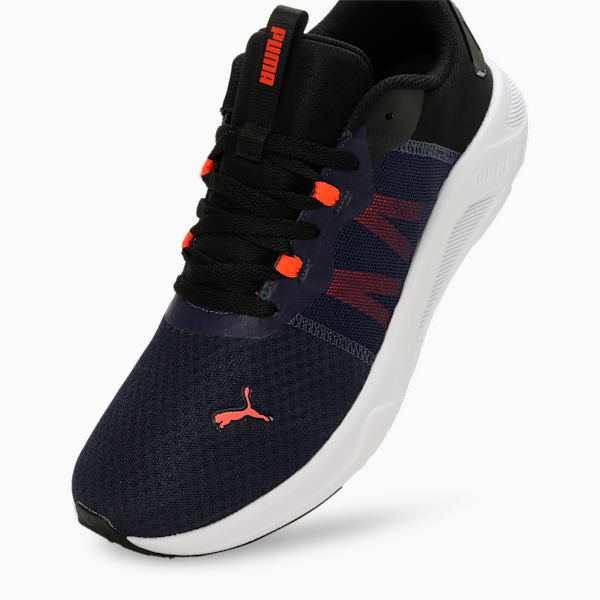 Calit Men's Running Shoes, PUMA Black-Hot Heat-PUMA Navy, extralarge-IND