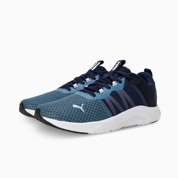 Calit Men's Running Shoes, PUMA Navy-Deep Dive-PUMA White, extralarge-IND