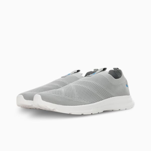Cirque Men's Slip-On Shoes, Cool Mid Gray-Ultra Blue, extralarge-IND