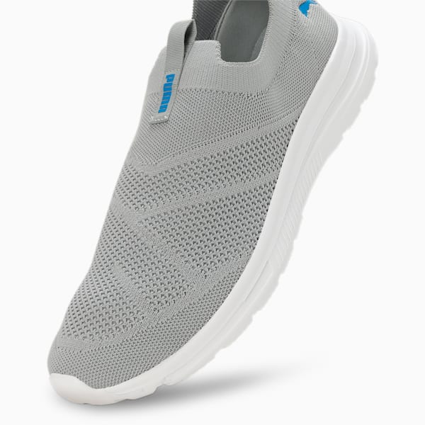 Cirque Men's Slip-On Shoes, Cool Mid Gray-Ultra Blue, extralarge-IND