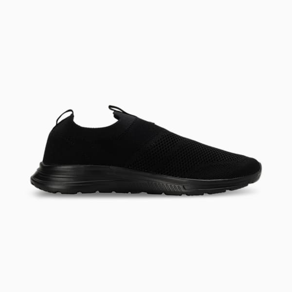 PUMA Cirque Men's Slip-On Shoes, PUMA Black-PUMA Black, extralarge-IND