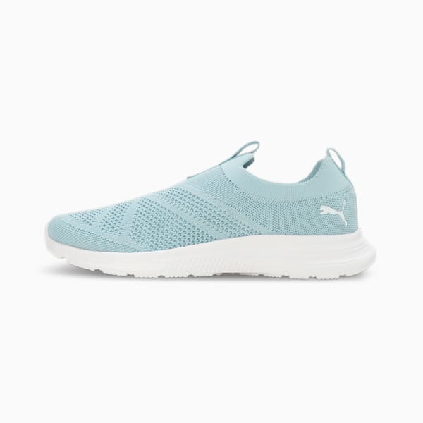 Cirque Women's Slip-On Shoes, Silver Sky-PUMA White, extralarge-IND