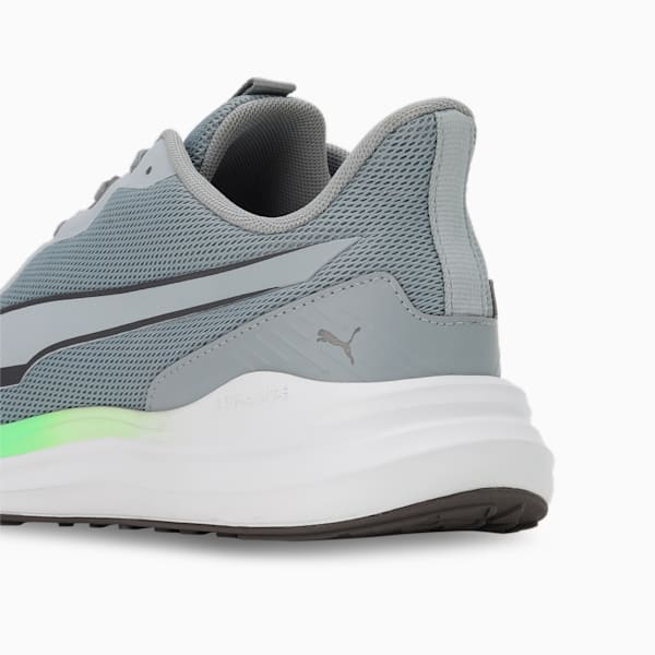 Exotine 2.0 Men's Running Shoes, Cool Mid Gray-Cool Dark Gray-Spring Fern, extralarge-IND