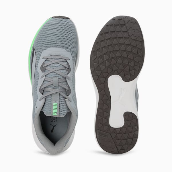 Exotine 2.0 Men's Running Shoes, Cool Mid Gray-Cool Dark Gray-Spring Fern, extralarge-IND