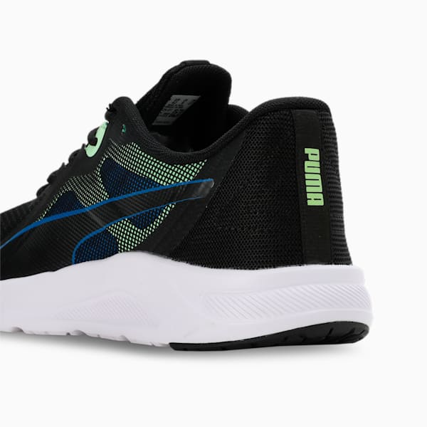 PUMA Seriah Men's Running Shoes, PUMA Black-Spring Fern-Racing Blue, extralarge-IND