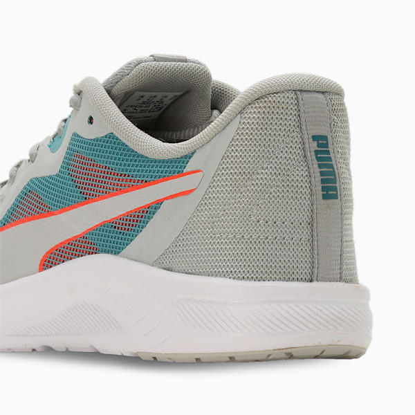 Seriah Men's Running Shoes, Ash Gray-Hot Heat-Bold Blue, extralarge-IND