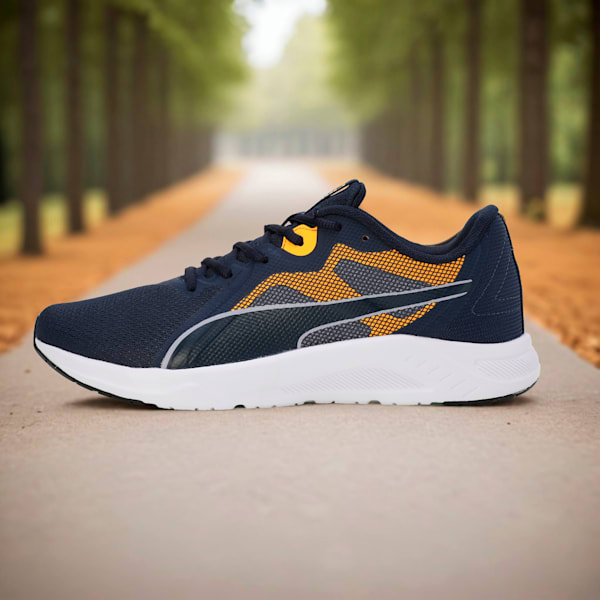 Seriah Men's Running Shoes, Club Navy-Gray Fog-Sun Stream, extralarge-IND