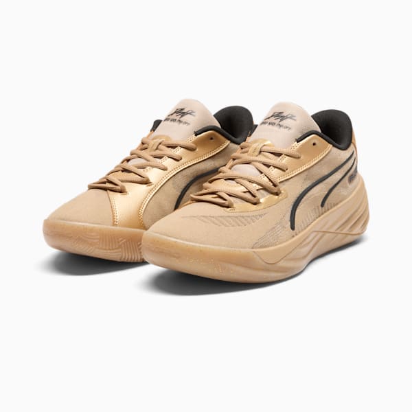 Schröder All-Pro NITRO™ Men's Basketball Shoes, PUMA Gold-PUMA Black, extralarge