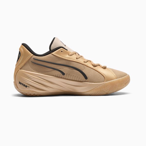 Schröder All-Pro NITRO™ Men's Basketball Shoes, PUMA Gold-PUMA Black, extralarge