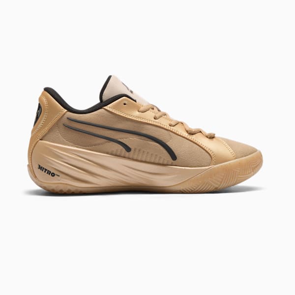 Puma gold basketball shoes cheap