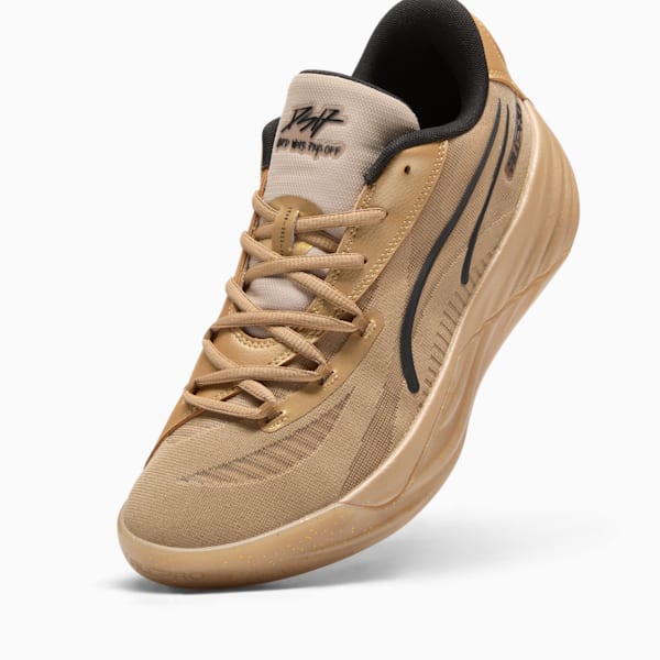 Tenis de básquetbol Schröder All-Pro NITRO™, PUMA Gold-PUMA Black, extralarge