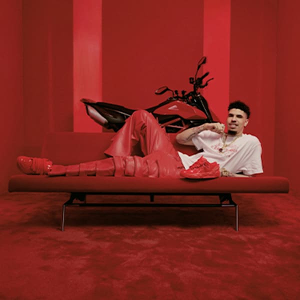 Tenis PUMA HOOPS x LAFRANCÉ Amour, For All Time Red, extralarge