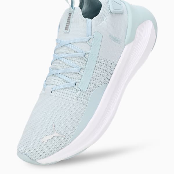 SOFTRIDE Symmetry Fuzion Women's Running Shoes, Frosted Dew-PUMA Silver, extralarge-IND