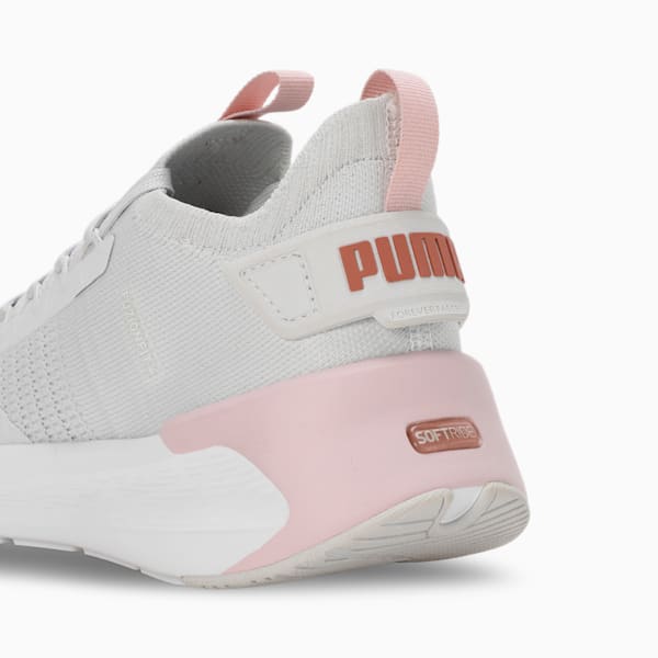 SOFTRIDE Symmetry Fuzion Women's Running Shoes, Feather Gray-Mauve Mist-Rose Gold, extralarge-IND