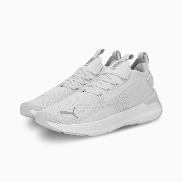 SOFTRIDE Symmetry Fuzion Women's Running Shoes, Feather Gray-Mauve Mist-Rose Gold, extralarge-IND