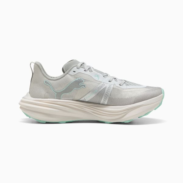 SEASONS Deviate NITRO™ Elite Trail Women's Running Shoes, Feather Gray-Mint Melt, extralarge