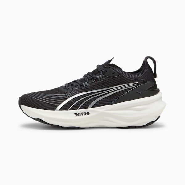 Tenis de running para mujer ForeverRun NITRO™ 2, PUMA Black-PUMA White, extralarge