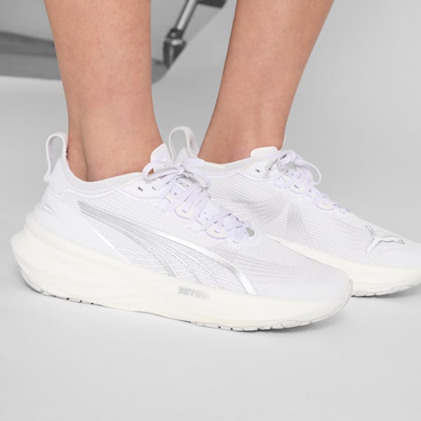ForeverRun NITRO™ 2 Women's Running Shoes, PUMA White-PUMA Silver, extralarge