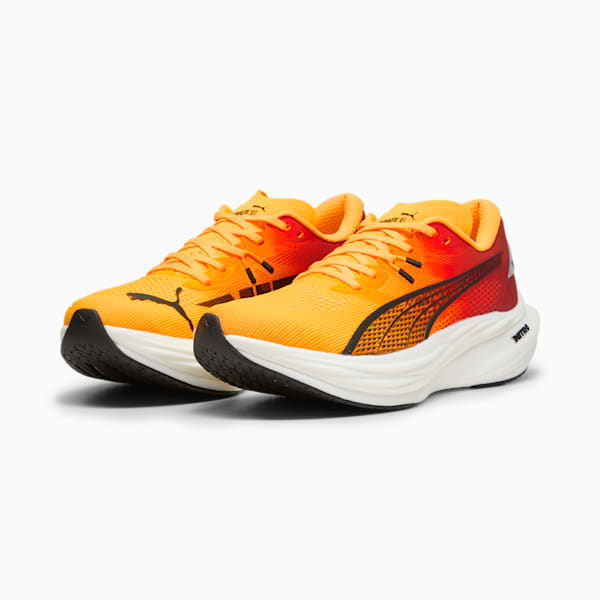 Deviate NITRO™ 3 FADE Men's Running Shoes, Sun Stream-Sunset Glow-PUMA White, extralarge