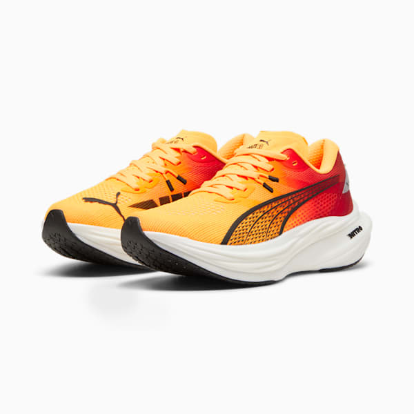 Deviate NITRO™ 3 FADE Women's Running Shoes, Sun Stream-Sunset Glow-PUMA White, extralarge